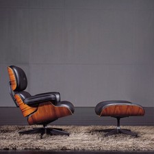 Tall Eames Lounge Chair And