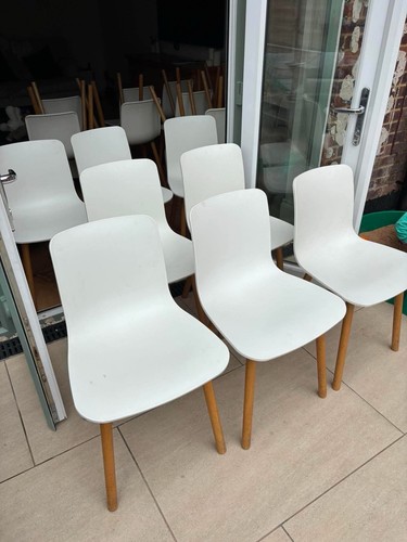 Vitra hal eames white - white, chair